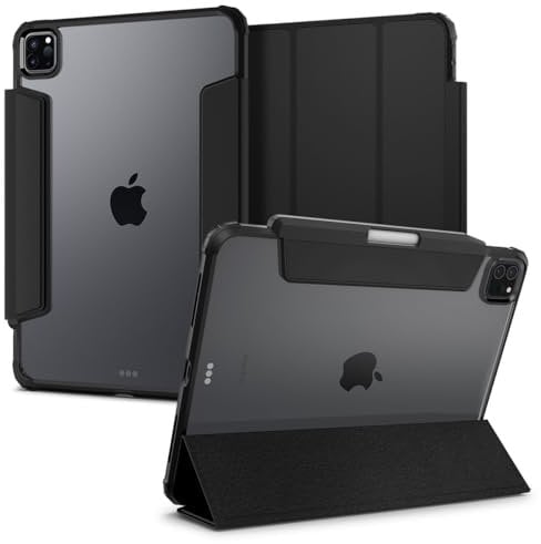 Spigen Funda Ultra Hybrid Pro Compatible con iPad Pro 11 Pulgadas 4ª / 3ª / 2ª / 1ª Generación (2022/2021 / 2020/2018) con Portalápices- Negro