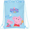 Safta 612292855 Peppa Wutz Baby Fußsack, flach, 26 x 34 x 1 cm, bunt, Talla única