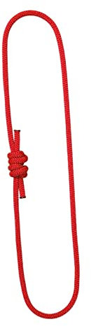 Multipurpose 6mm Prusik Cord Knot Rope Wear Resistance Utility Cord for Climbing, Red