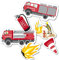 Feuerwehr-Party Konfetti XXL