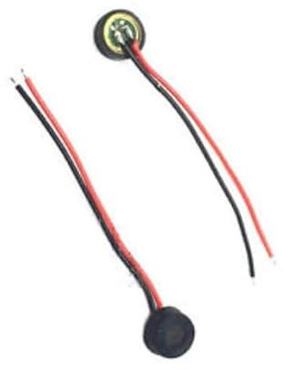Generico CAPSULA MICROFONICA A CONDENSATORE CABLATA 4 * 1.5mm microfono MIC con cavo suono