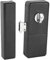 Smart Anti Theft Lock, Smart Door Lock, Aluminum Alloy Keyless Remote Control Security Lock for Gates Wooden Doors Iron Gates - No Key Needed (Black)