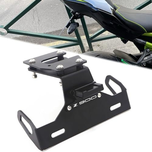 Motorrad Kurzes Kennzeichenhalter Halterung kompatibel mit für Kawasaki Z900 Z 900 2017 2021 2018 2019 2020 2021 2022