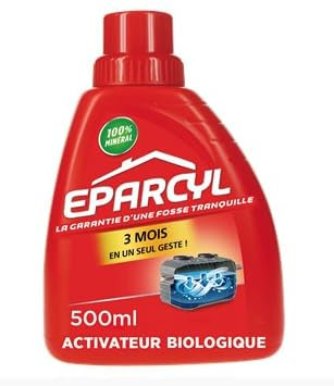 Eparcyl Activateur biologique liquide pour fosse septique 500 ml