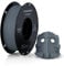 Kohlefaser PLA Filament 1.75mm, TINMORRY PLA-CF 3D Druck Filament, Kompatibel mit Bambu FDM 3D Drucker, 1 KG 1 Spule,Grau