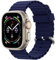Oielai Océan Bracelet Compatible avec Apple Watch Ultra 49mm 45mm 44mm 42mm, Bracelet sportif en silicone souple avec boucle pour iWatch Ultra 2 Ultra Series 9 8 7 6 5 4 3 2 1, Bleu