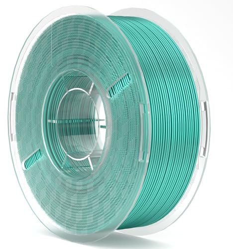 ELEGOO PLA Filament 1.75mm SeideMintgrün 1KG, 3D Drucker Filament Maßgenauigkeit +/- 0,02 mm, 1kg Kunststoffspule (2.2lbs) Filament-3D-Druckmaterialien Passt für die meisten FDM 3D-Drucker