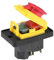 400V 7 Pins Electromagnetic Switch Starter On Off 15A With Protection Cover Momentary Reset Push Button YCZ4-A AUOQKQUT