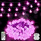 JXLEDAYY 12 M 100 LED Fairy Lights Outdoor Waterproof Globe String Lights Battery Operated Christmas Lights with Remote 8 Modes for Valentine's Day Bedroom Patio Garden Party Indoor Decorations Pink