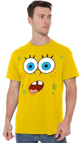 Spongebob Squarepants Unisex Spongebob Surprise Face Unisex T Shirt T-Shirt