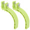 SASKATE Kletterbaumbügel, Arbeitsrettende Ergonomische Plastikbügel mit Seil, Mühelosen Anstieg und Bequemes Design für das Klettern von Baum (Grün)