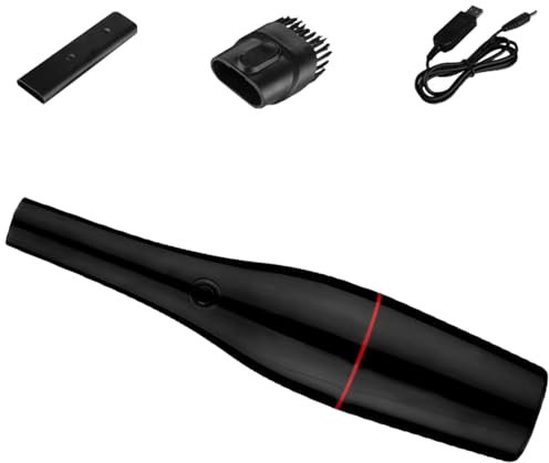 Javoryxh Aspirateur à main 5000 Pa à aspiration intense USB pour voiture Détailler les saletés domestiques Outil de nettoyage