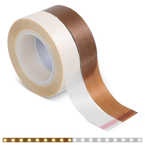 Aysatogc 2 Rollen Verdunkelungsband LED Streifen Abdeckung Dimmen | Light Dimming Tape Aufkleber für LED Strip TV Hintergrundbeleuchtung Küche Schlafzimmer Deko