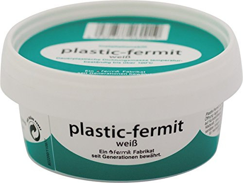 Fermit Plastic-Fermit Mastic d'étanchéité résistant à plus de 100 °C Blanc
