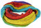 GURU SHOP Weicher Loop Schal/Stola, Magic Loopschal, Weste - Regenbogen, Herren/Damen, Baumwolle