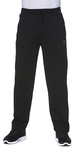 JP 1880 Hommes Grandes Tailles L-8XL Pantalon de Jogging élastiqué mélangé Coton Noir 6XL 702635 10-6XL