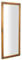Biscottini Wandspiegel 72x4x180cm vertikal/horizontal - Spiegel antikiertem goldenem Finish - Ganzkörperspiegel Gold - Badspiegel barock