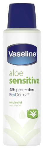 Vaseline ProDerma Aloe Antiperspirant Spray 150ml 0% Alcohol