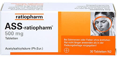 ASS-ratiopharm 500 mg Tabletten 30 St