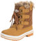Donna Neve Avvio Nylon Short Inverno Pelliccia Caldo Impermeabile Avvio - Colore Marrone Chiaro - 39