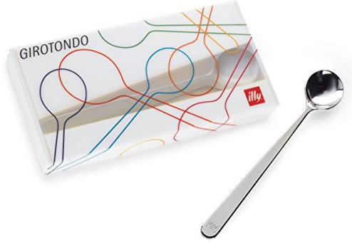 ILLY 6 Girotondo Long Coffee Spoons