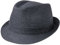 Stetson Geneva Leinenhut - Sonnenhut Damen/Herren - Stoffhut Made in Italy - Sommerhut mit UV-Schutz 40+ - Trilby aus Leinen Frühjahr/Sommer Denim 54 cm