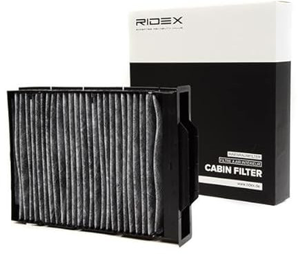 RIDEX Innenraumfilter Aktivkohle, Filtereinsatz, mit geruchsabsorbierender Wirkung 424I0191