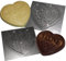 2 Heart Chocolate Moulds I Love You