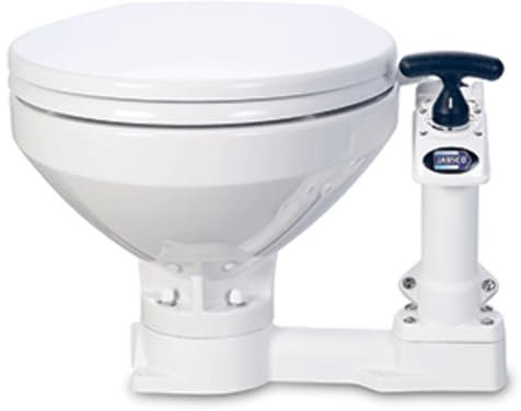 Jabsco 29120-5100 Twist n'Lock Toilettes marines manuelles, bol régulier, fermeture douce