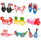 Ocean Line Luau Party Sunglasses - 9 Pairs Funny Hawaiian Glasses, Tropical Fancy Dress Favors, Fun Summer Party Photo Booth Props, Novelty Party Supplies Decoration