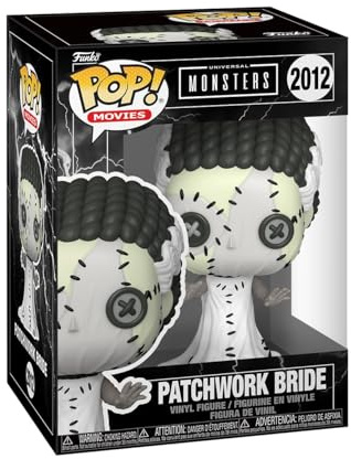 Funko POP! Movies: Universal Monsters - Bride of Frankenstein | Offizieller Fanartikel und Merch - Vinyl Sammelfigur als Regal Deko - Geschenkidee zum Geburtstag für Fans und Sammler