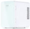 LIVIVO 4L Mini Fridge Cooler with Glass Panel Door 12V DC or 240V AC Dual Input Silent Thermoelectric Running Perfect for Bedroom or Lounge (White)