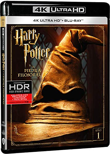 Harry Potter La Piedra Filosofal Ultra-HD 4K