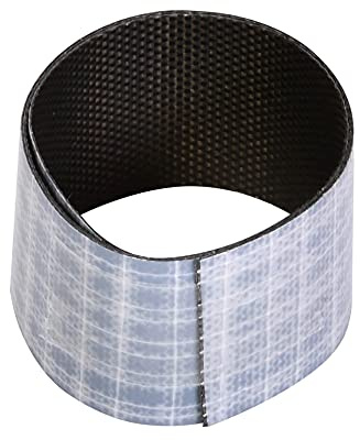 FIREFIX 2045/KB Klebeband, schwarz, einseitig selbstklebend zum Abkleben von Schnittenden keramischer Dichtungen