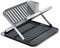 OXO Good Grips Aluminium Fold Flat Dish Rack, Grey