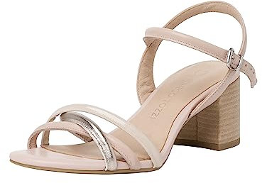 MARCO TOZZI Damen 2-2-28357-20, Sandali con Tacco Donna, Rose Comb, 39 EU