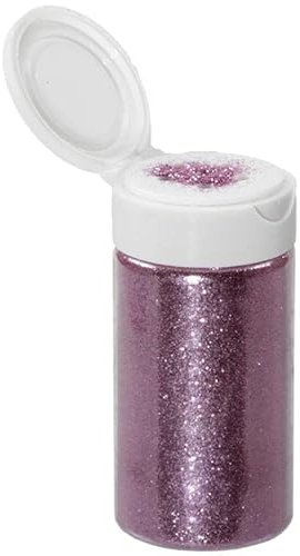 Annastore Glitzer Pulver 100 gr. - DIY Glitzerpuder Glitzerpulver Glitter-Pulver Bastelpuder Glitzer Pulver Bastelstaub Farbe Fuchsia