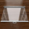 ZHUOZ1T Transparente wasserdichte Rollläden,Springrollos,Staubdicht Wärmeisoliert Gefrierschrank Rollo,Trennvorhang,für Delikatessen,Gefrierschrank,Vitrine,Anpassbar,Breite x Höhe (100x100cm)