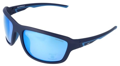 Gamswild WS7536 Sonnenbrille Sportbrille Skibrille Damen Herren Fahrradbrille Unisex | blau | braun | pink-orange | grün-türkis, Farbe: Blau