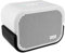 Konex Audio Tragbarer Bluetooth-Lautsprecher, weiß, 2-Wege K-Five – elegantes Design, Bluetooth 5.1 – AUX-Eingang – USB – wiederaufladbarer Akku, Qualität und Klangleistung.