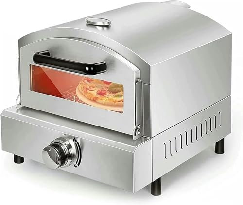 GFXYQPDNV Forno Elettrico per Pizza, Forno Tostapane con Cassetto in Acciaio Inossidabile, Temperatura Uniforme A 360 °, Alta Temperatura E Resistenza alla Corrosione, Ideale per Il Ristorante A Casa
