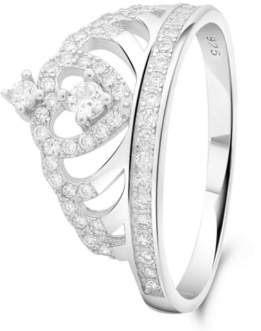 Ring Krone 925er Silber 52 (16,5 mm Ø)