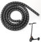 Gaine Spirale Flexible Cable Electrique, Noir, Protection de Câble en Spirale pour Trottinette, pour Xiaomi M365/Pro, 120cm