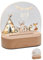 Bärenfreunde® - Personalisiertes Nachtlicht für Babys - Individuelle Nachttischlampe für Kinder - Personalisierte Geschenke Kinder - Babygeschenk - Geschenk zur Geburt (Zelt Tiere)