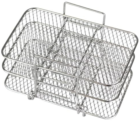 KITANDOVE Rejilla Triple Capas para Freidora De Aire y Horno Eléctrico Acero Inoxidable Rejilla De Deshidratación