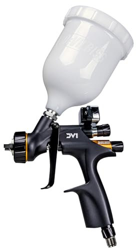 DeVilbiss DV1 Digital HVLP Clearcoat 1.3mm Spray Gun with Cup