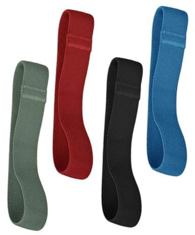 CRILSTYLEO 4 Stück Bento-lunchbox-gurte Nylon-lunchbag-gurte Elastische Anpassung Für Sicheren Verschluss