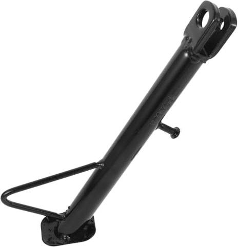 CHILDWEET Motorradreiniger Motorradständer Motorroller Seitenständer Ersatz Für Motorräder Seitenstütze Mit Schrauben Und Feder Robuster Kickstand Für Elektroroller Und Motorräder