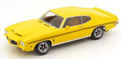 KK-Scale KKDC181354 - Pontiac Lemans GTO Yellow 1972 - maßstab 1/18 - Modellauto