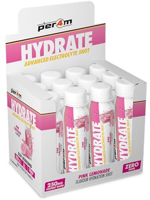 Per4m Hydrate Advanced Electrolyte Shot (12x100ml) Pink Lemonade - Energie & Ausdauer - Elektrolyte